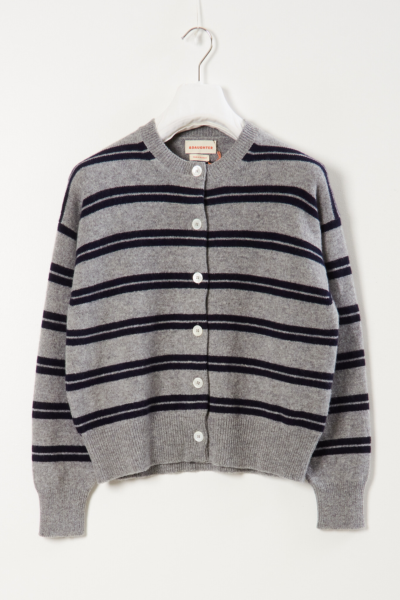 &Daughter - Ada Crewneck Cardigan