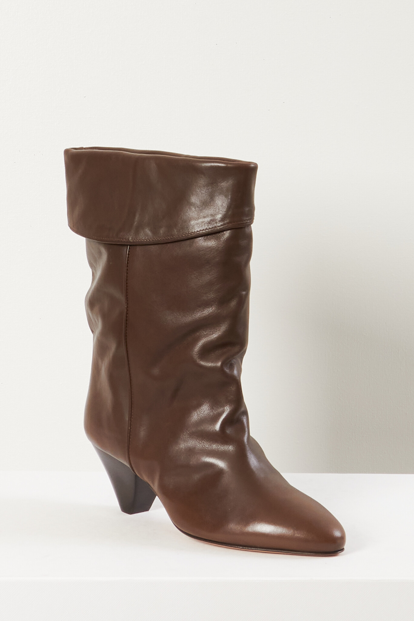 Isabel Marant - Dalby leather droopin boots