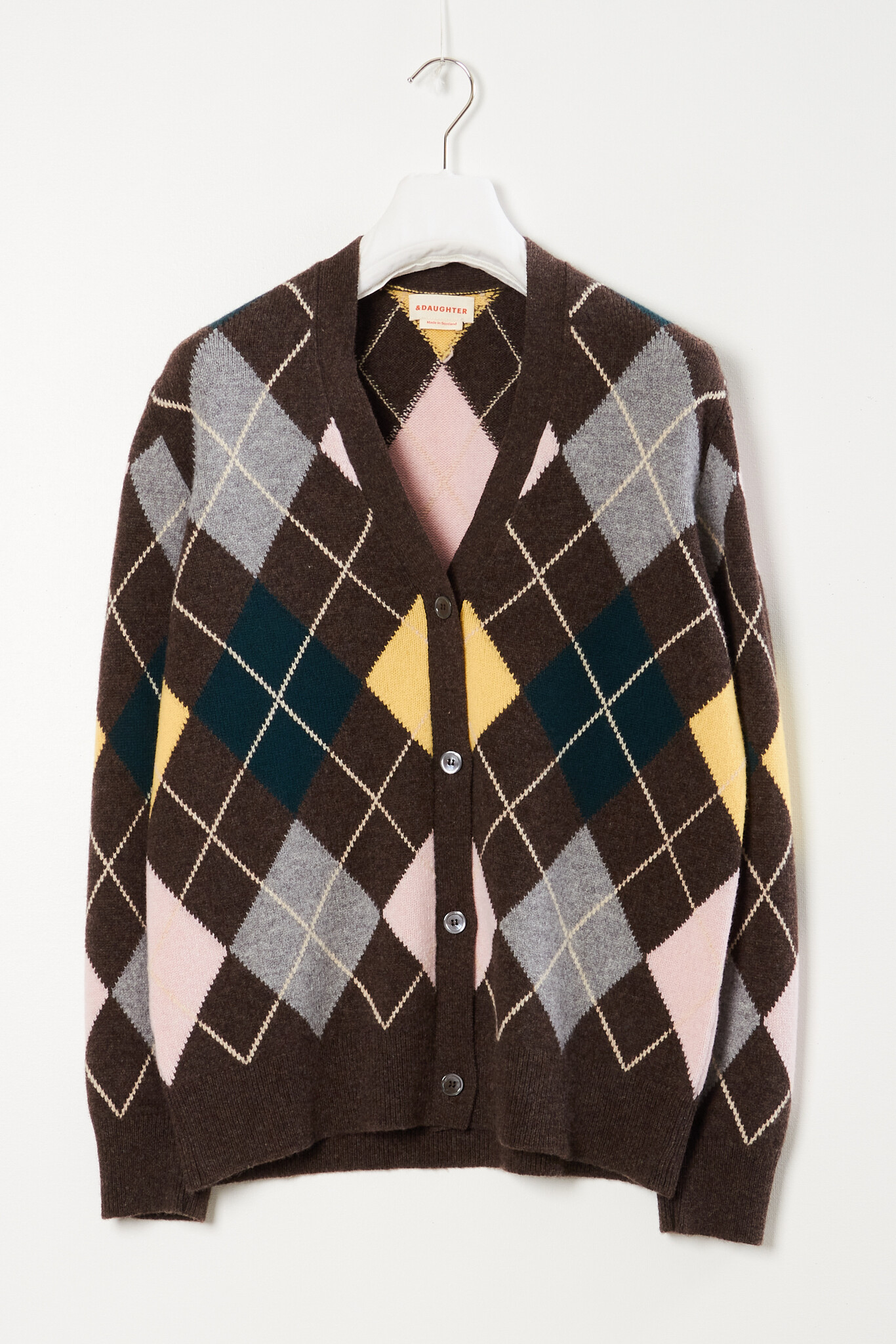 &Daughter - Ava Argyle Cardigan