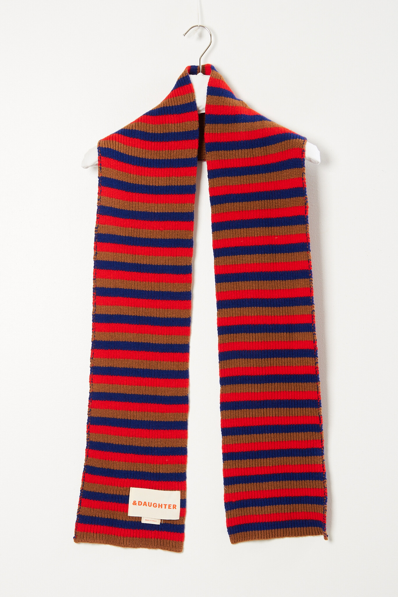 &Daughter - Clover Striped Scarf