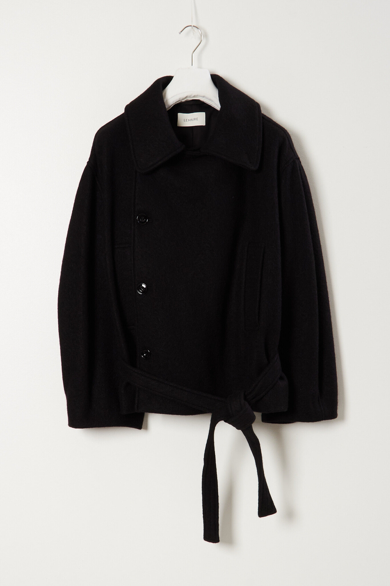 Lemaire - Short wrap coat