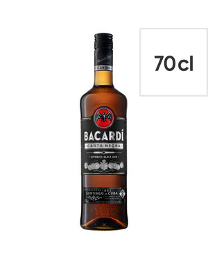  Bacardi Carta Negra black Rum 70Cl