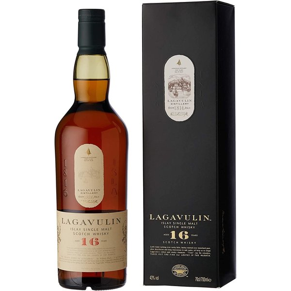 Lagavulin 16 Year Old Single Malt Scotch Whisky, 70 cl