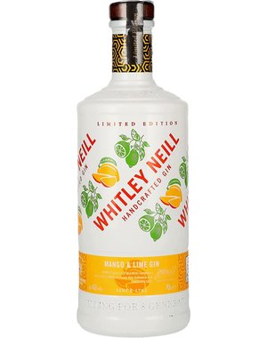  WHITLEY NEILL HANDCRAFT GIN MANGO & LIME GIN 70cl