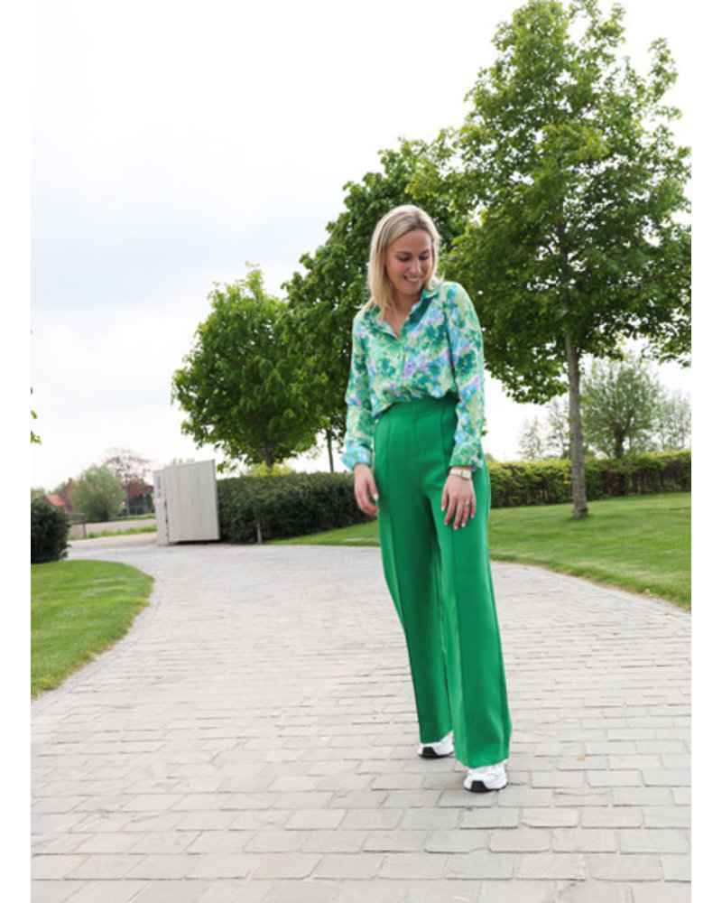 Cilou trousers green