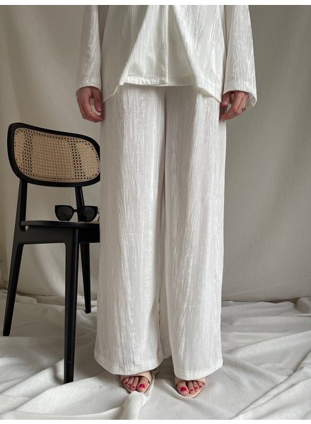 Milou trousers white
