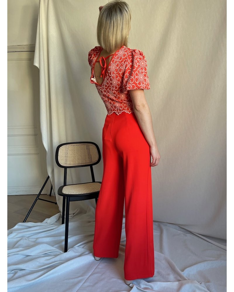 Luisa pantalon rood