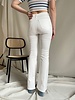 Emma flare jeans wit