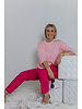 Janina T-shirt knit roze