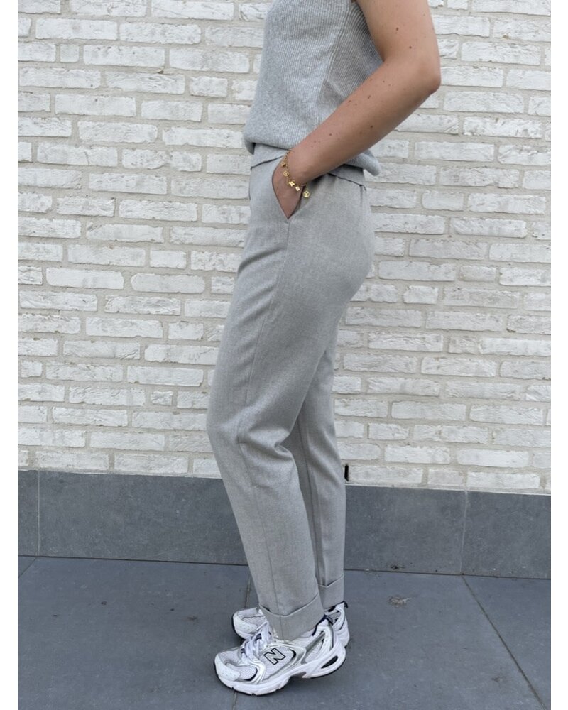 Soft pantalon mid grey