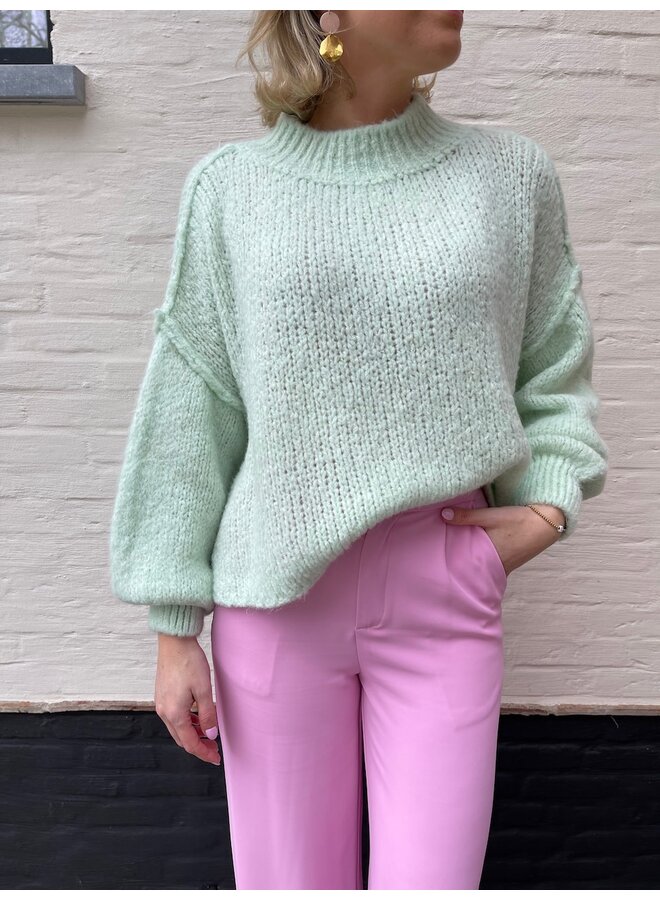 Nova knit pastel groen
