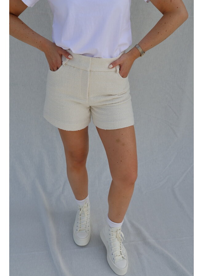 Woven high waist short