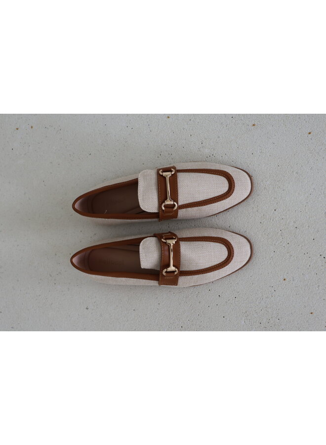 Aimée camel loafers