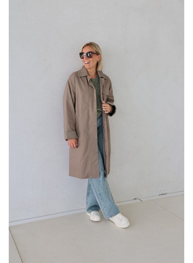 Jane coat kaki