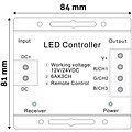 Avide LED Strip 12V 6 toetsen RGB Radio Controller 216W