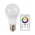 Avide Smart LED Peer A60 9W RGB+W 2700K met afstandsbediening
