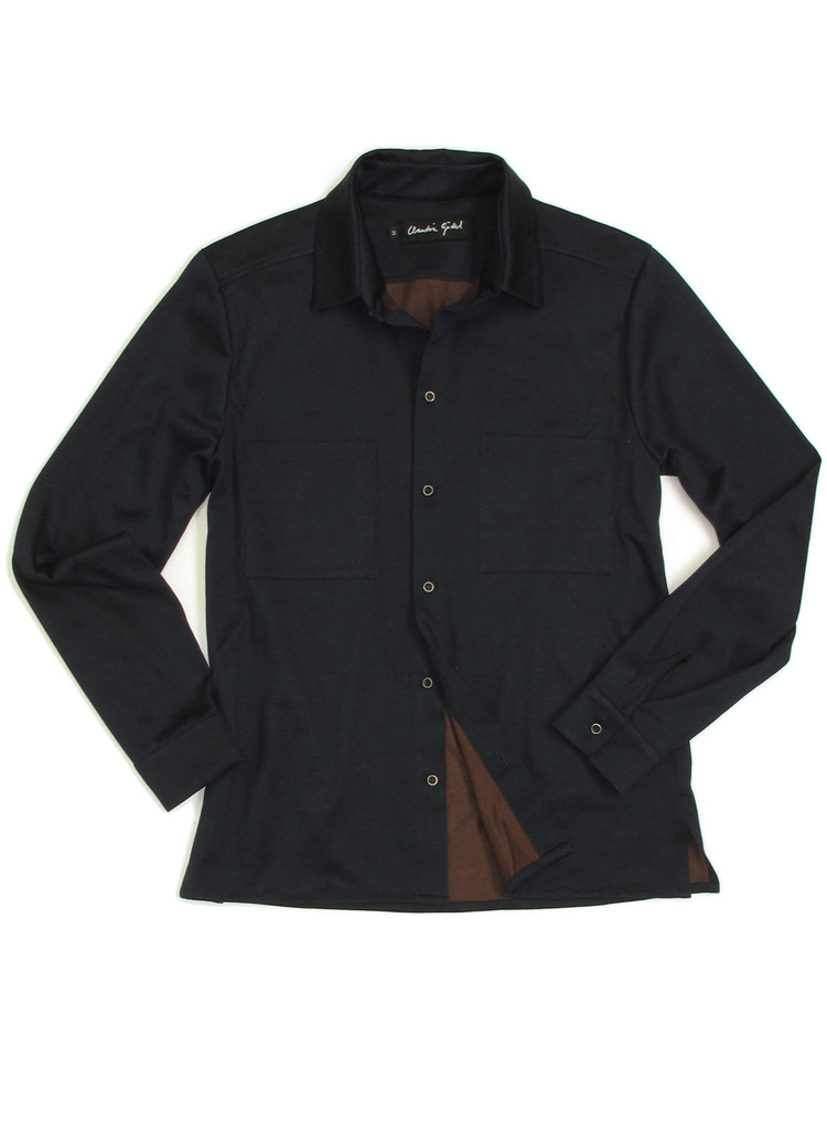 Str8 4ward Jonas Jerseyhemd Braun-D.Blau