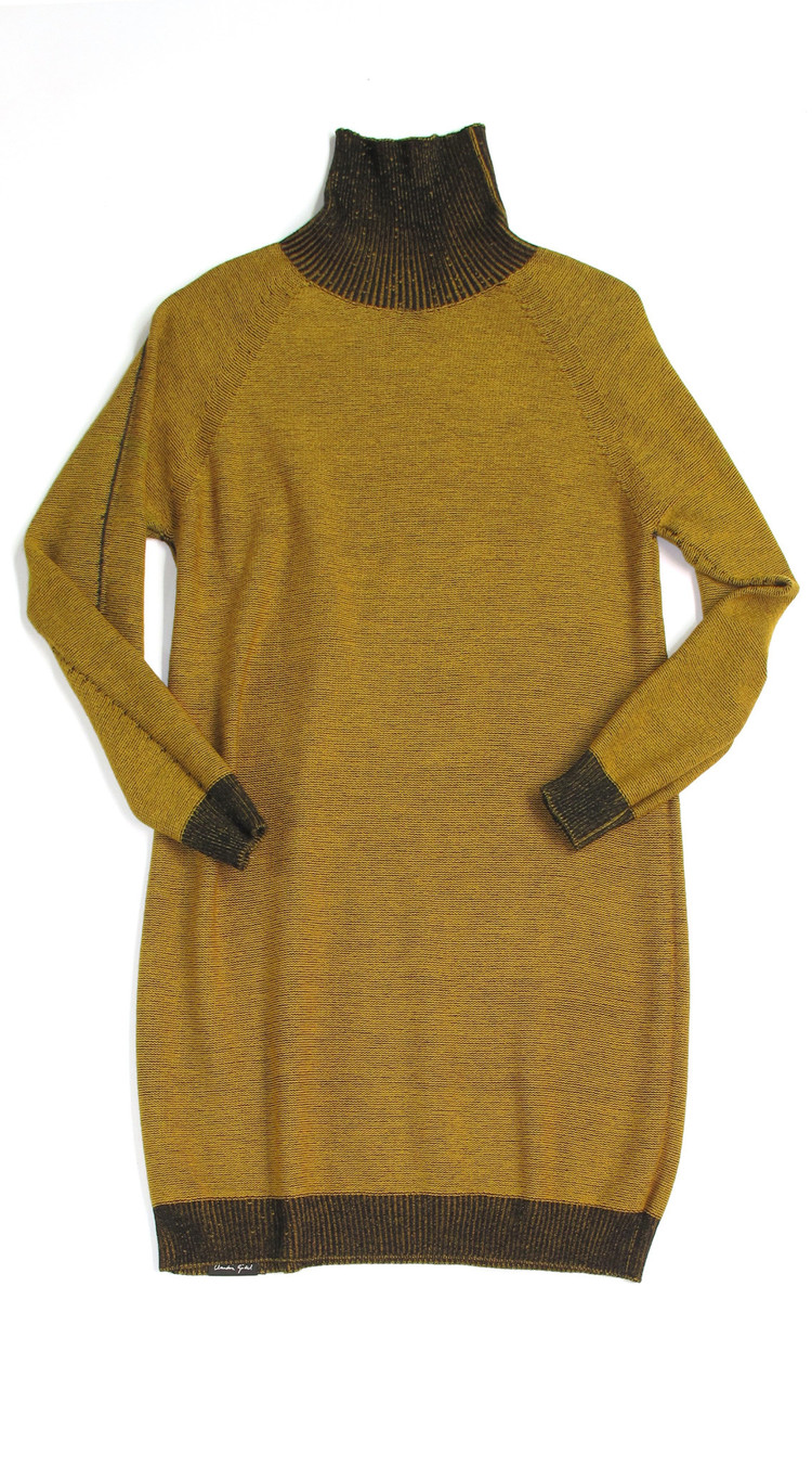 Reverse Turtle Strickkleid