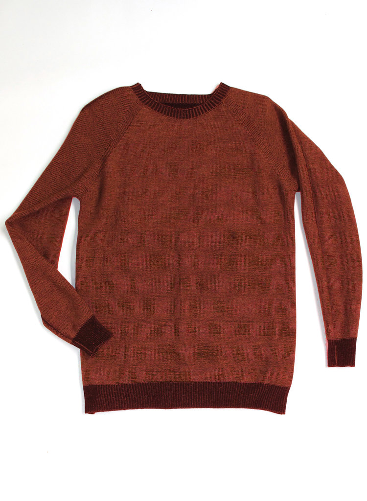 Reverse Merino Raglan Reverse