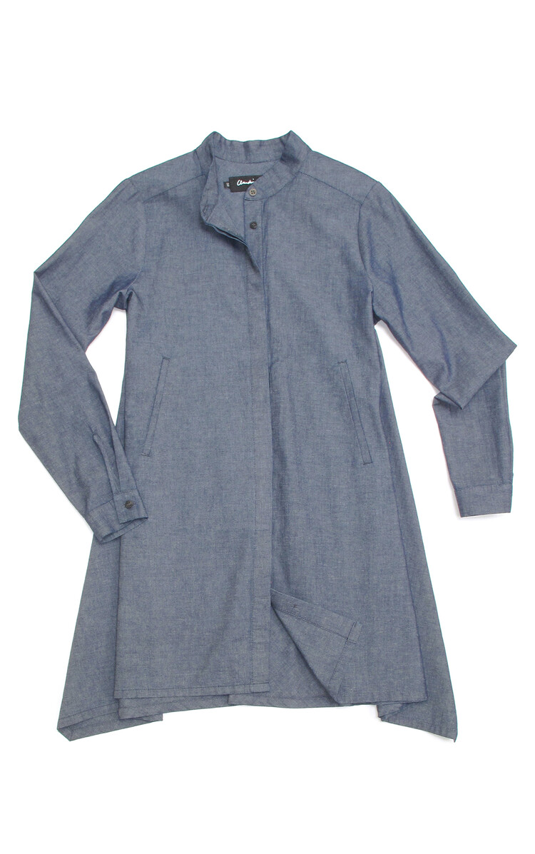 Rundum Quer O-Kleid Air