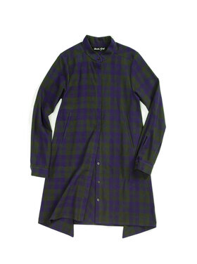 Rundum Quer O-Kleid Lin