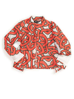 Rundum Quer O-Bluse Crochet