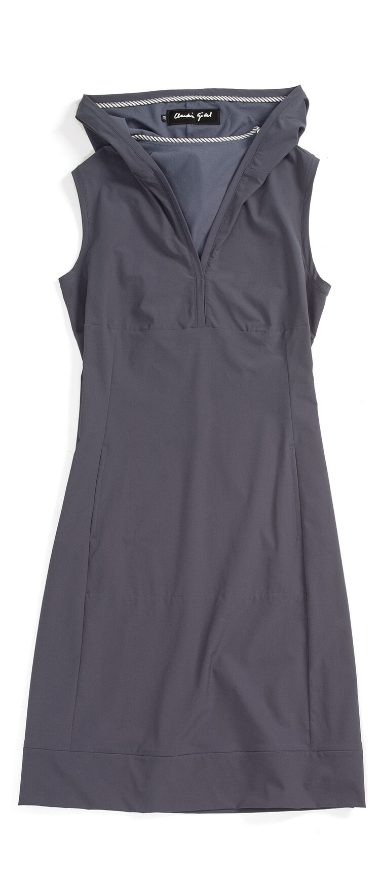 Ninja Kapuzenkleid mit Band