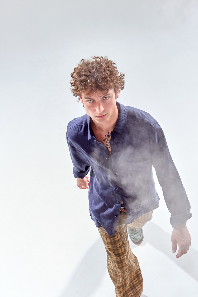 Str8 4ward Hemd Tim Blau