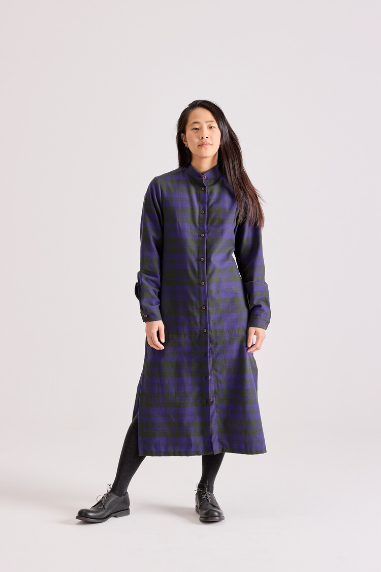 Str8 4ward Langes Hemdkleid Lin