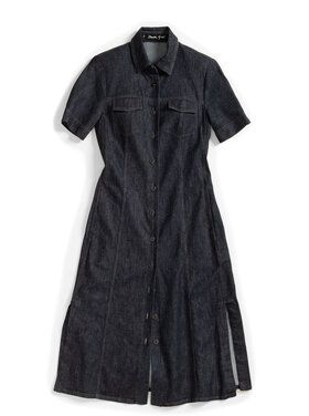 Jeans Light Jeanskleid Kurzarm