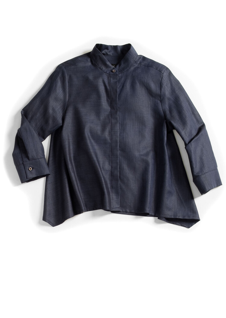 Rundum Quer O-Hemd 3/4