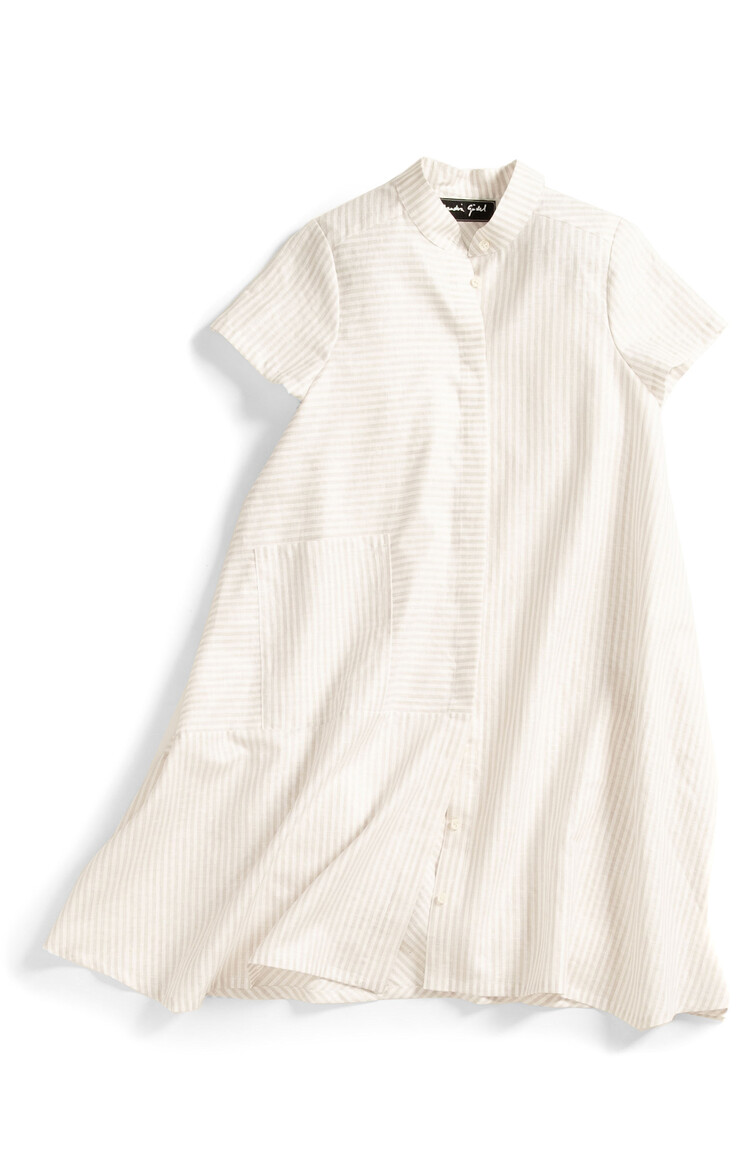 Rundum Quer O Line Kurzarmkleid