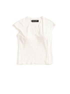 Str8 4ward Mo Top Weiss