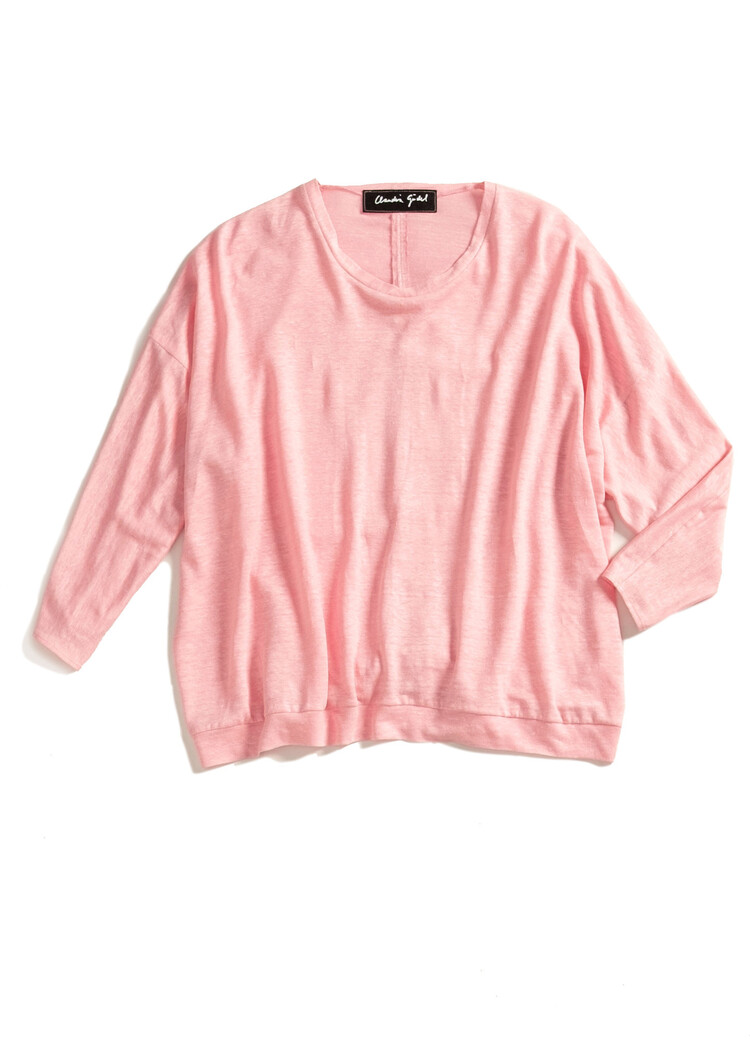 Zero Waste Zora Leinen Pulli