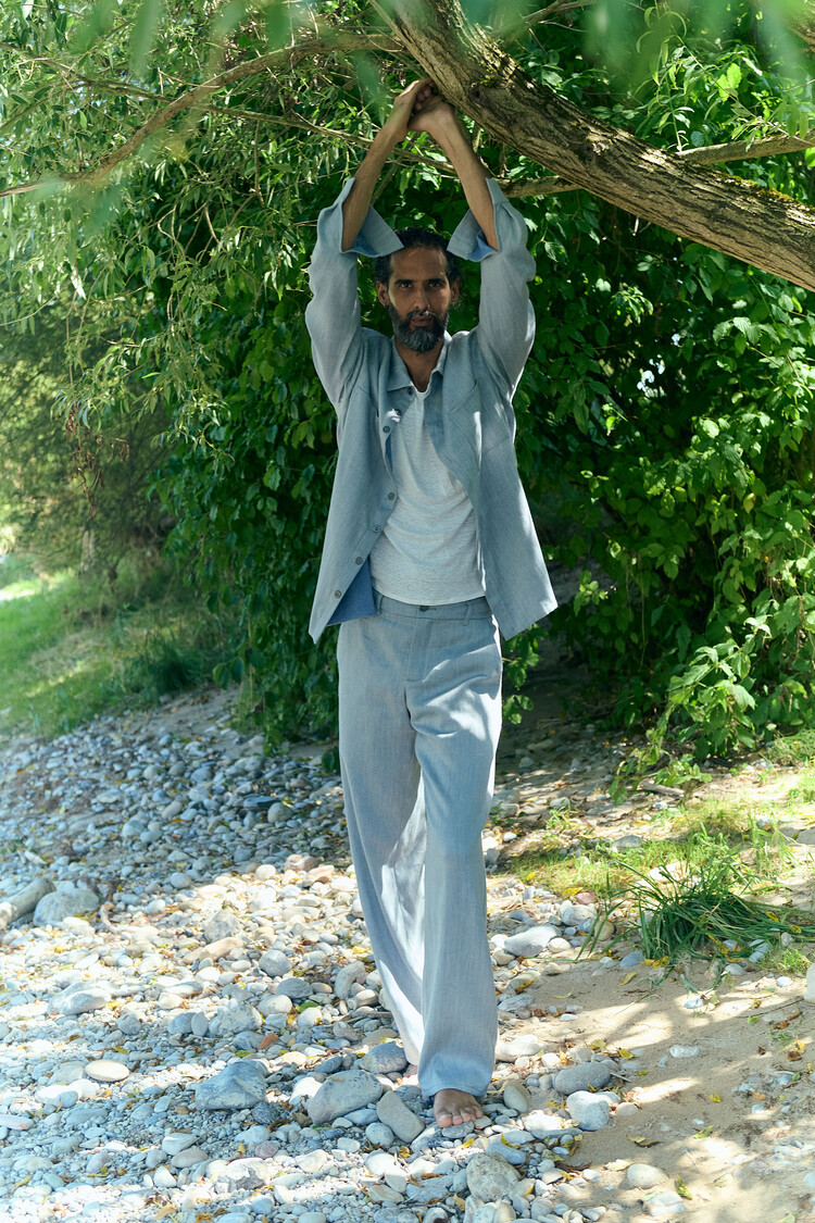 Str8 4ward Jackenhemd Herringbone