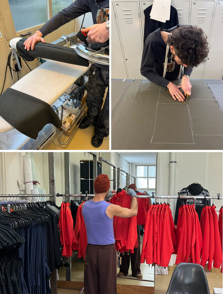 In unserem Atelier ist es gerade richtig lebendig ✂️