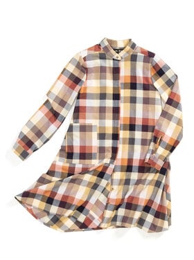 Rundum Quer Loose O Flanell Bunt