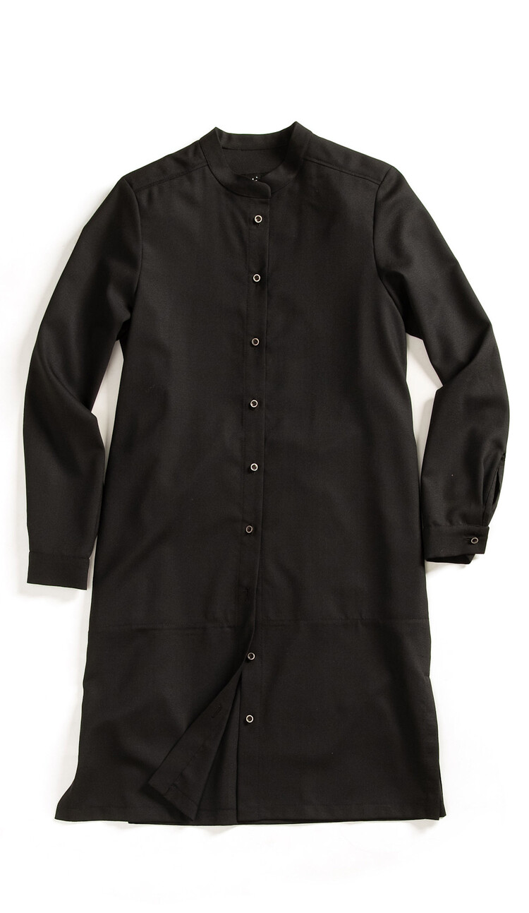 Str8 4ward Crêpe Hemdkleid