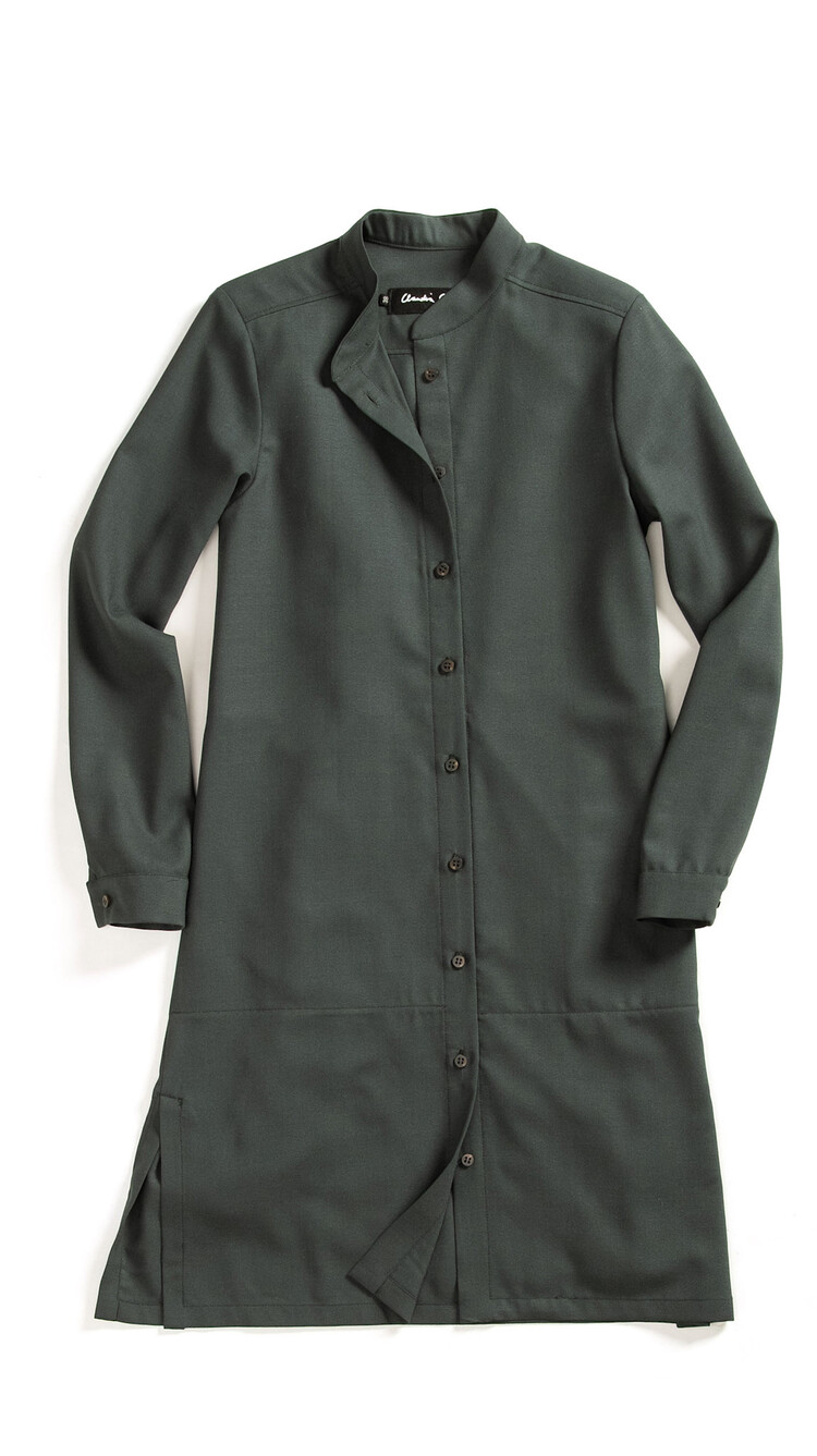 Str8 4ward Crêpe Hemdkleid