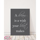 A dream is a wish your heart makes