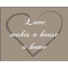 Love makes a house a home
