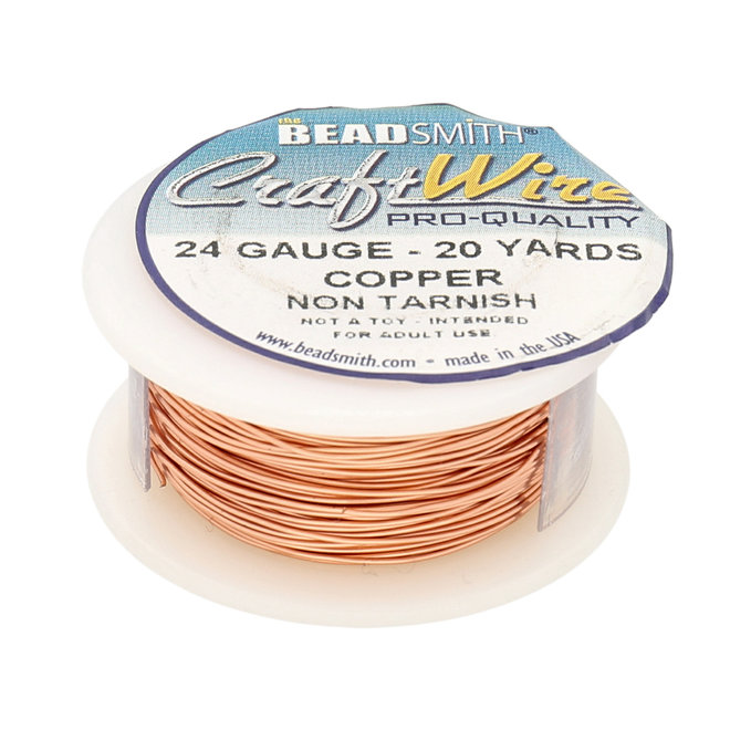Schmuckdraht: Craft Wire – 24 Gauge – Copper Non Tarnish