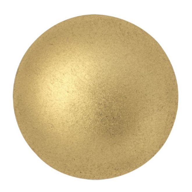 Cabochon par Puca® - 25 mm - Light Gold Mat