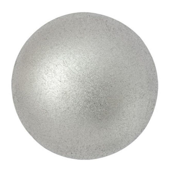 Cabochon par Puca® - 25 mm - Silver Alluminium Mat