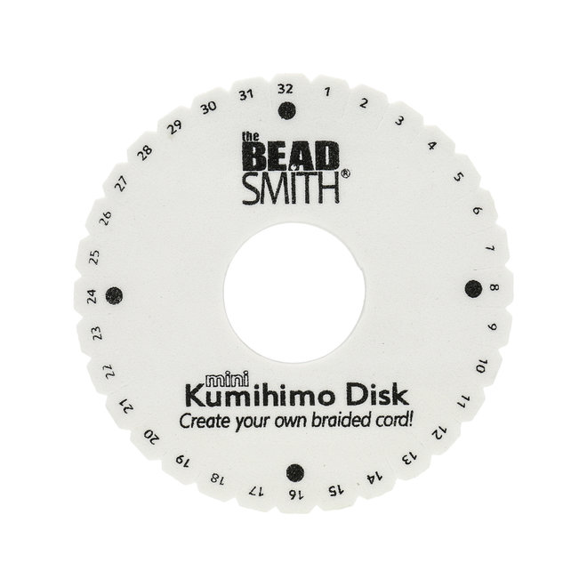 Kumihimo mini disque - diamètre 11 cm