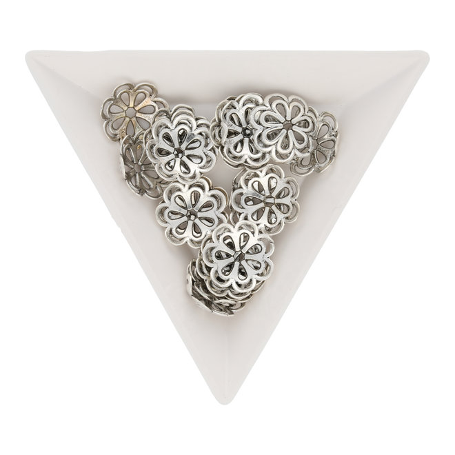 Perlenkappen Blumenform – 14 mm