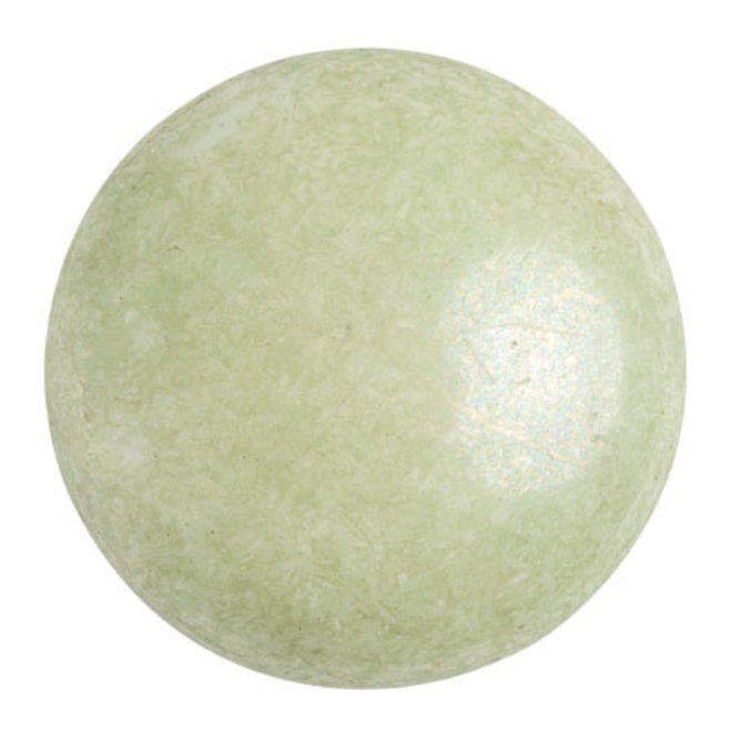 Cabochon par Puca® - 25 mm - Opaque Light Green Ceramic Look