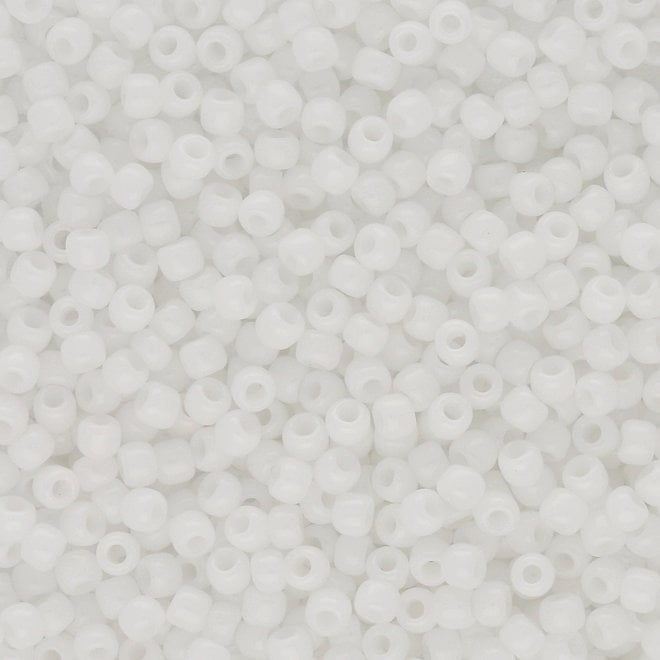 Perles de rocaille Toho 11/0 – Opaque White