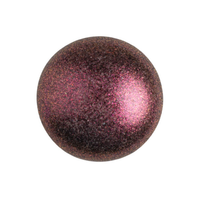 Cabochon par Puca - 18 mm - Metallic Mat Dark Violet