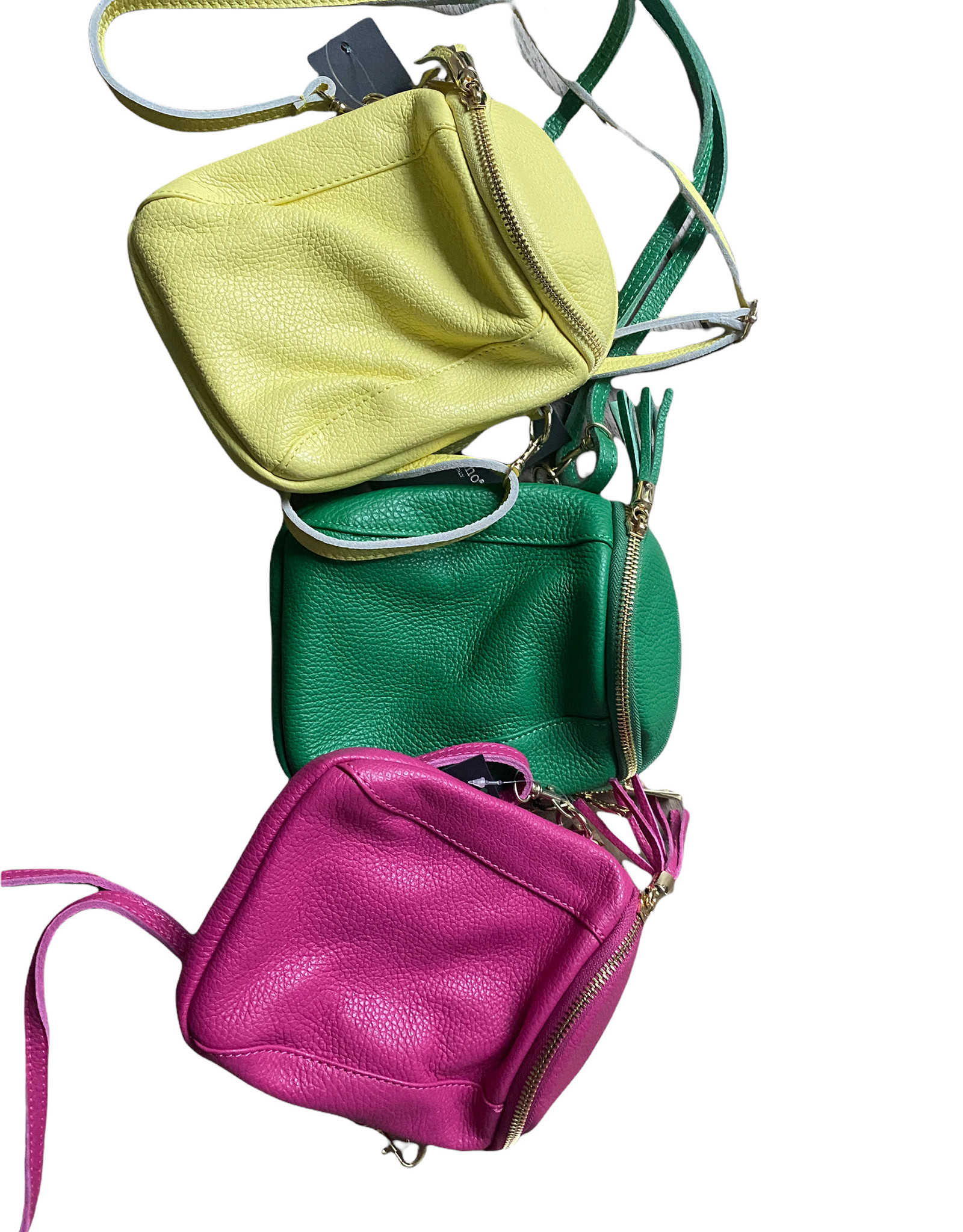 Little handy bags in several colors.